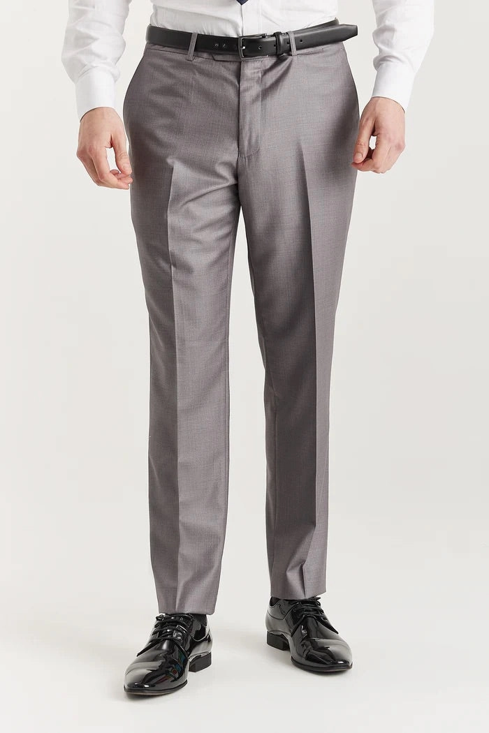 Men’s Grey Tailored 3 Piece Suit Formal Classic Suit