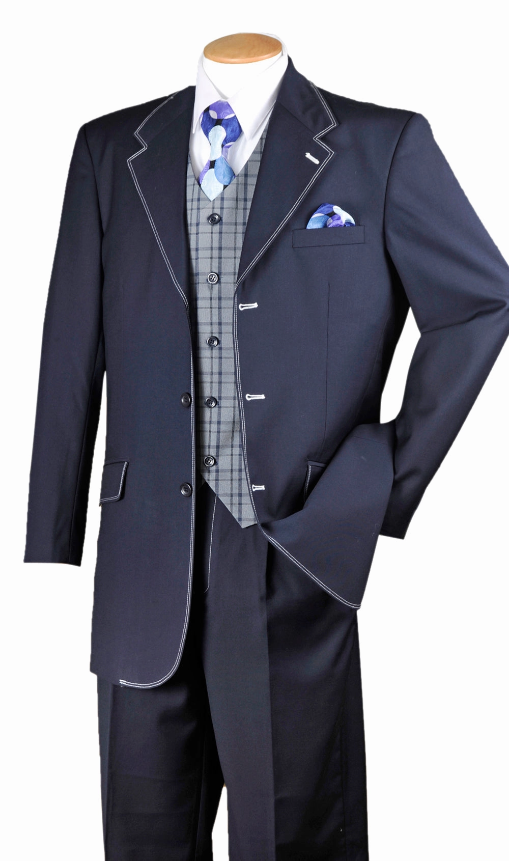 Milano Moda 2916-NA Mens Suit