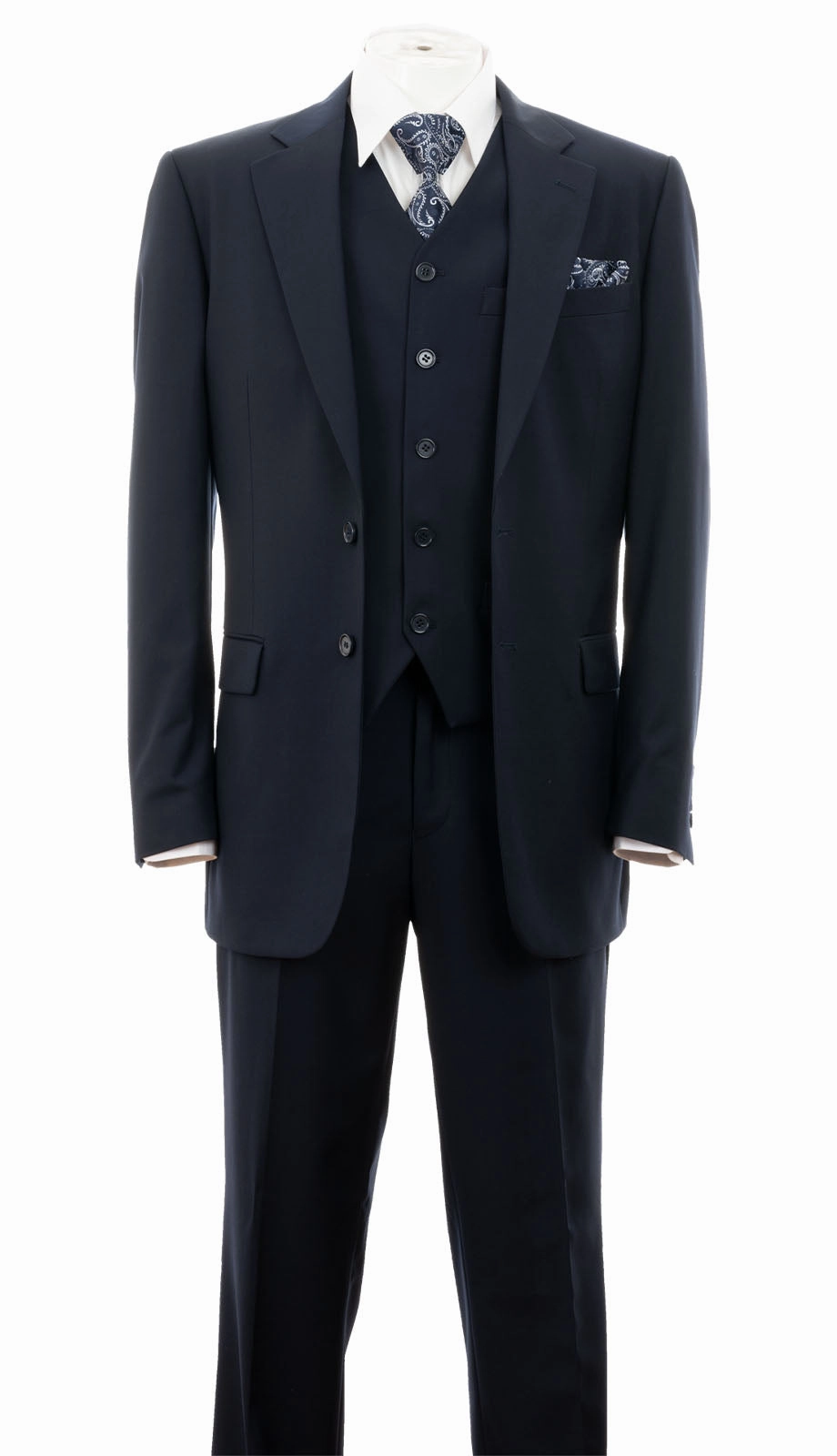 Milano Moda 5702sv-NVY Mens Suit