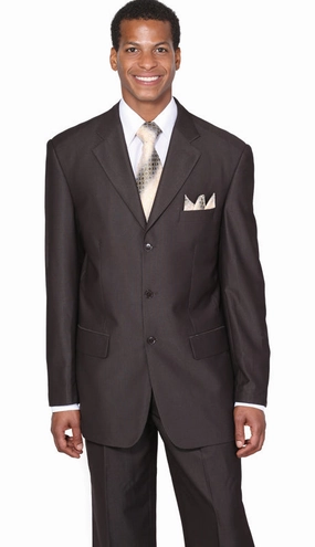 Milano Moda MD5802-BR Mens Suit