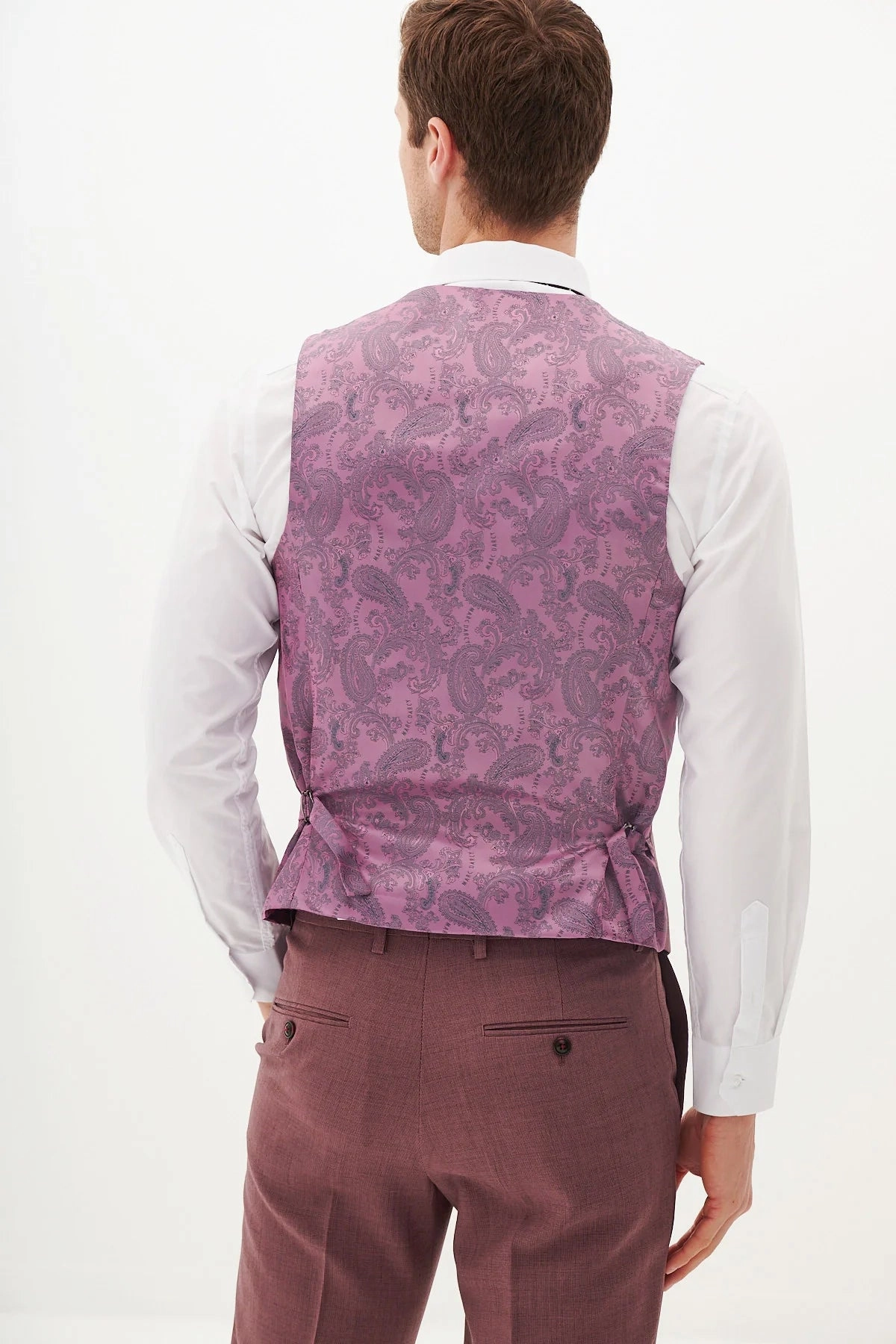 MONTY - Mauve Three Piece Suit