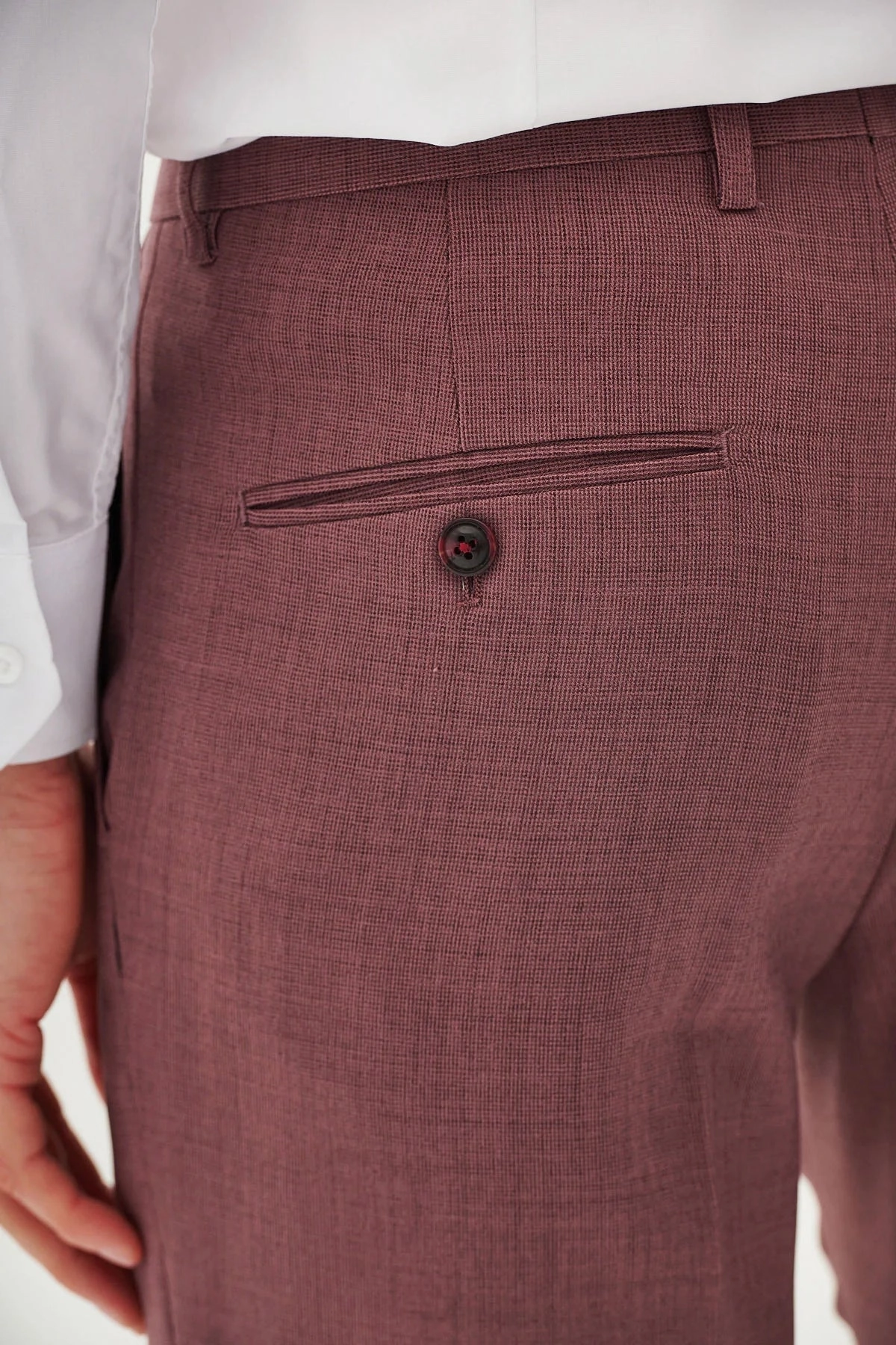 MONTY - Mauve Three Piece Suit