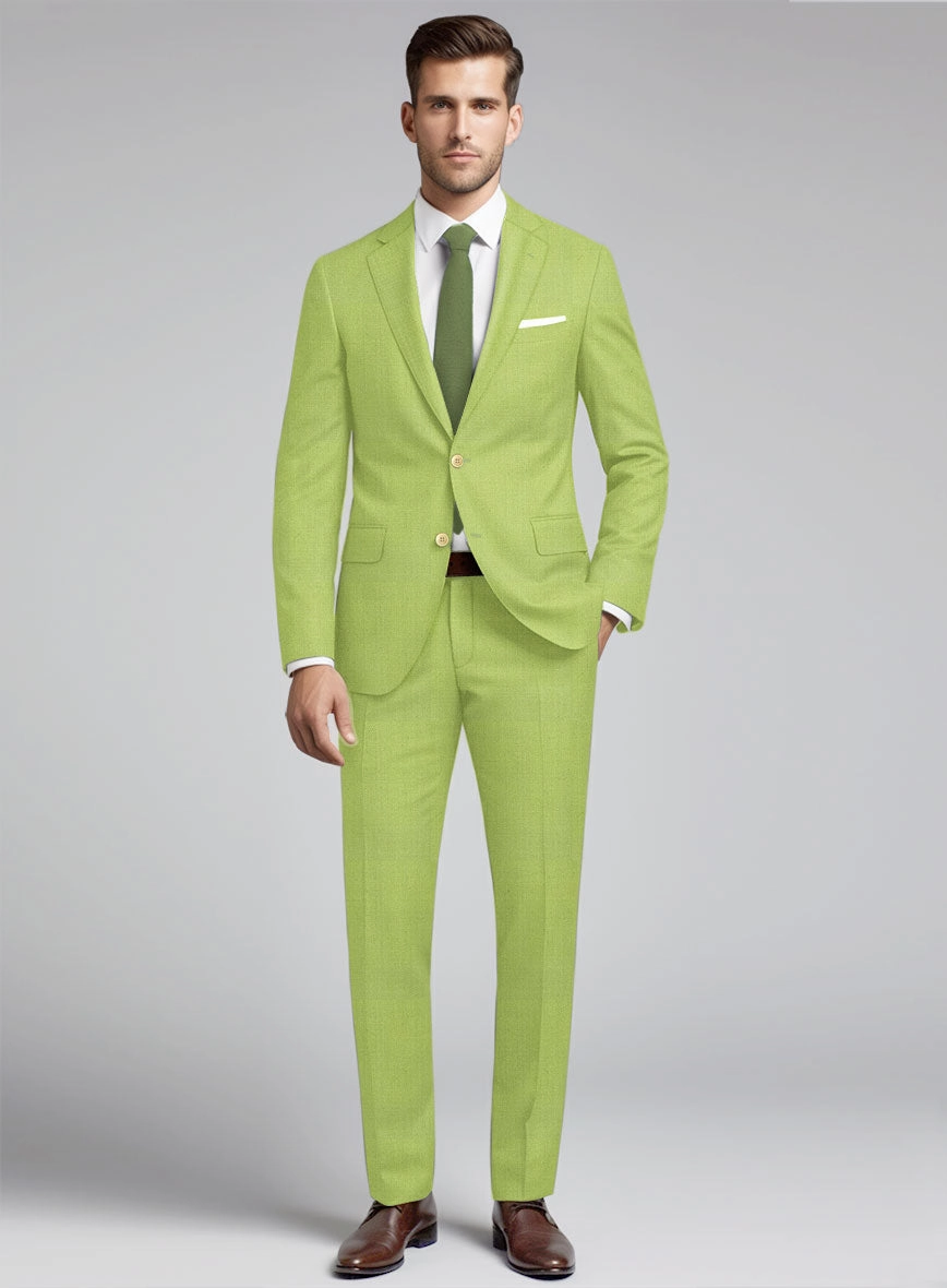 Muted Neon Green Suit