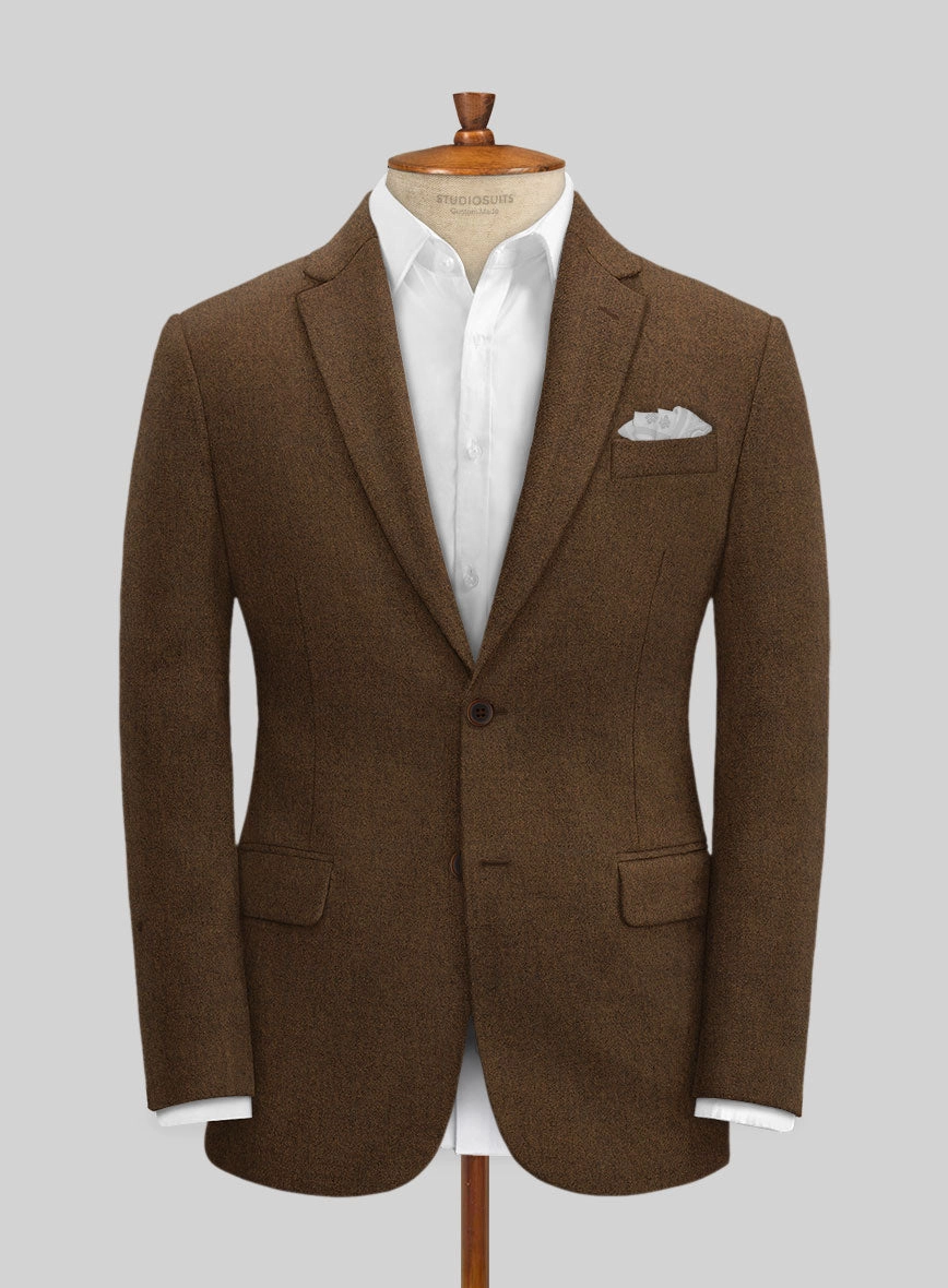 Naples Caffe Brown Tweed Suit