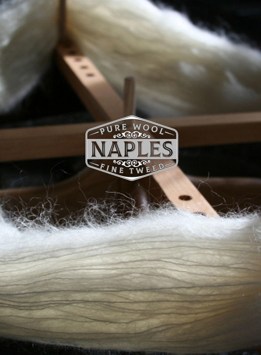 Naples Coral Pink Tweed Suit