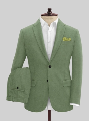 Naples Honeydew Green Tweed Suit