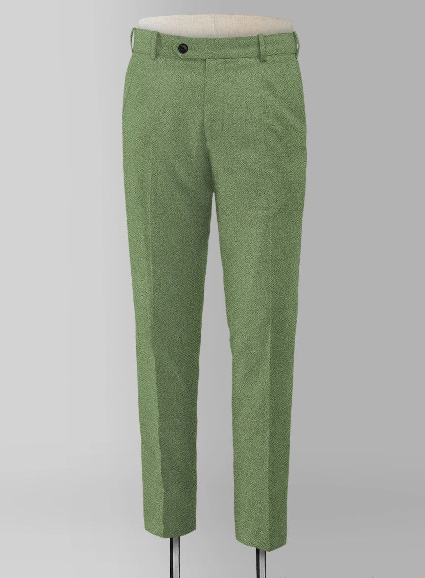 Naples Honeydew Green Tweed Suit