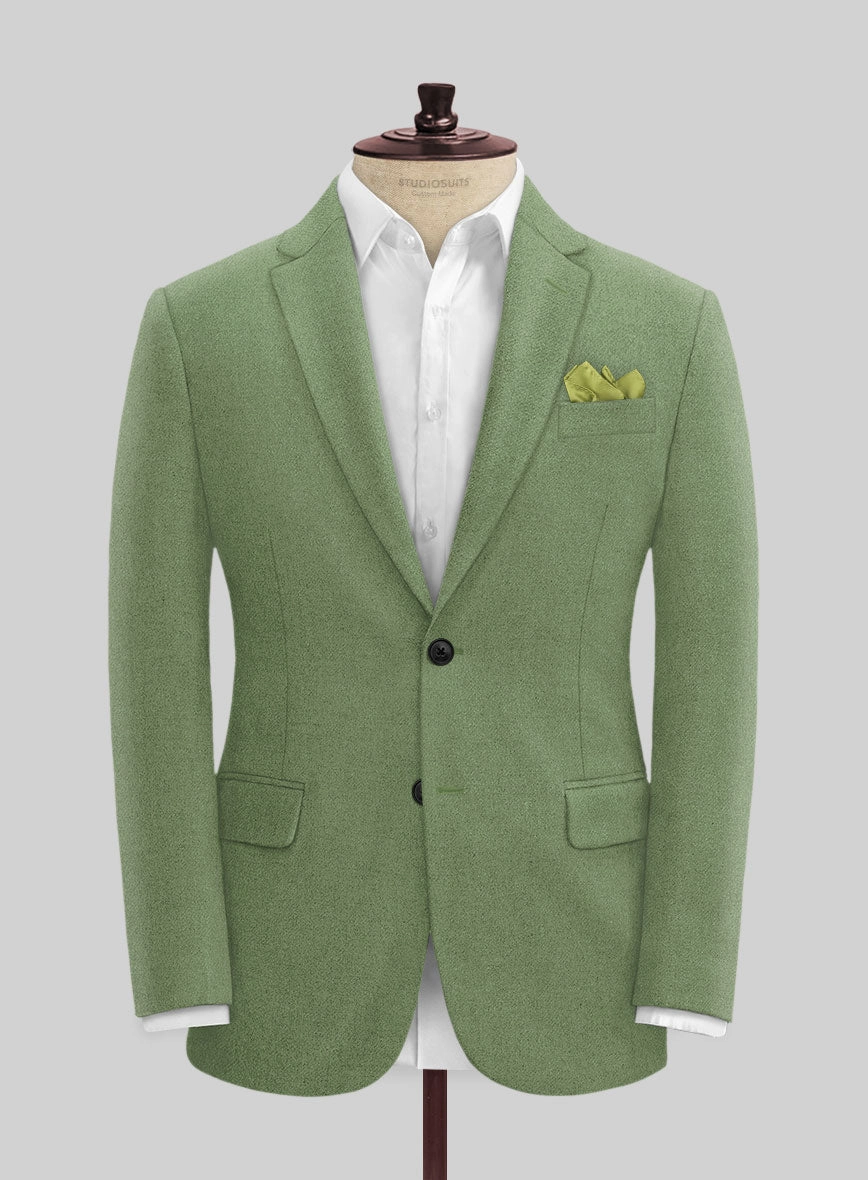 Naples Honeydew Green Tweed Suit