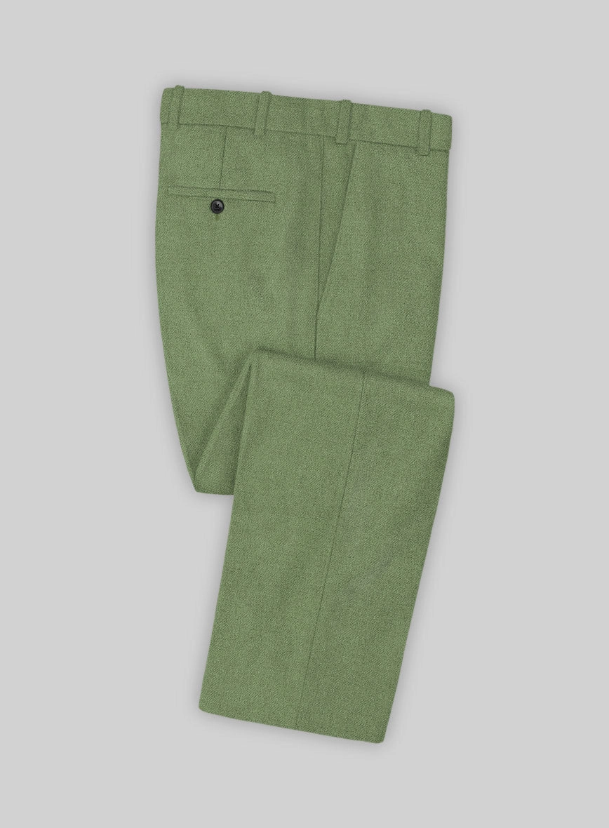 Naples Honeydew Green Tweed Suit