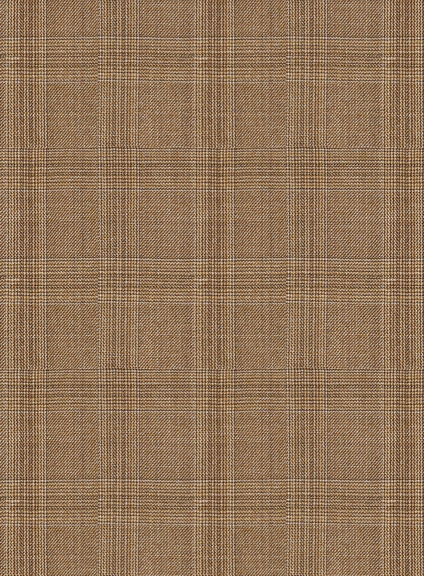 Napolean Gisde Glen Brown Wool Suit