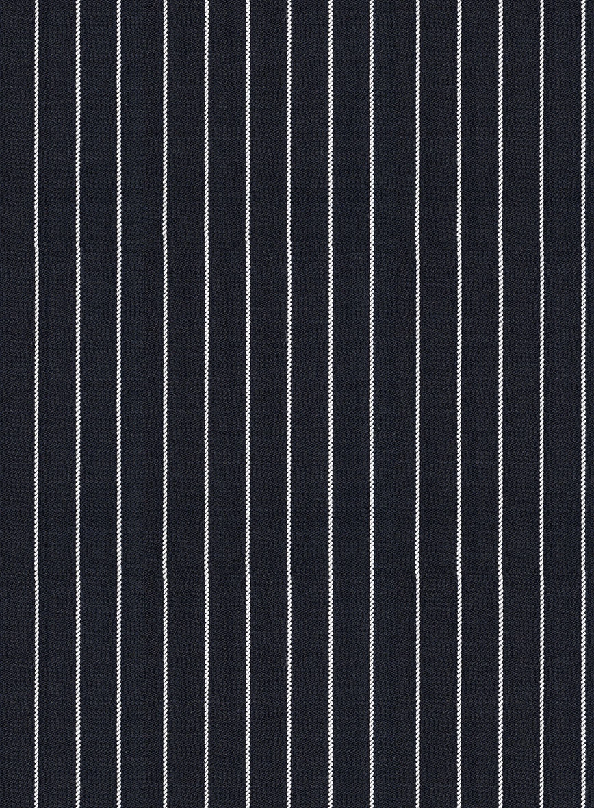 Napolean Isaura Stripe Blue Wool Suit