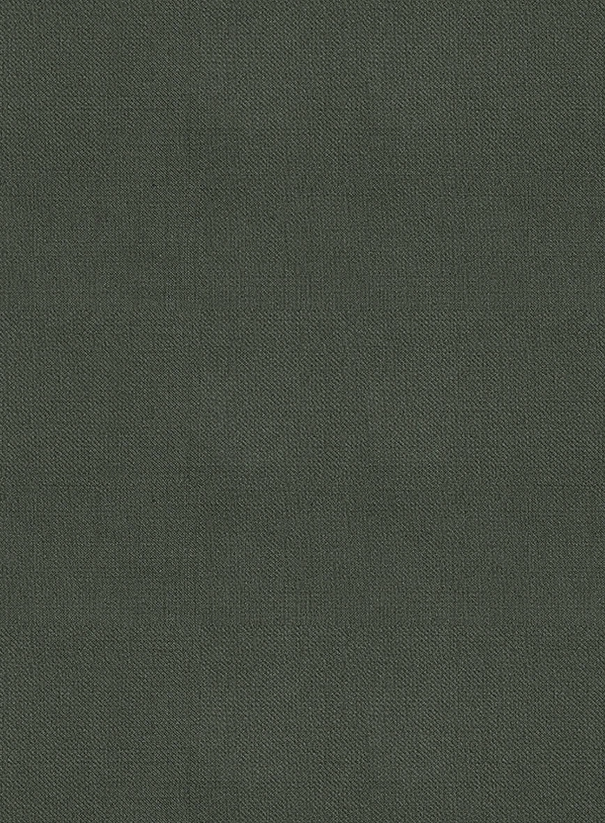 Napolean Military Green Wool Suit