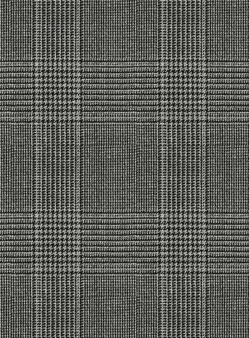 Napolean Porter Prince Of Wales Gray Wool Suit