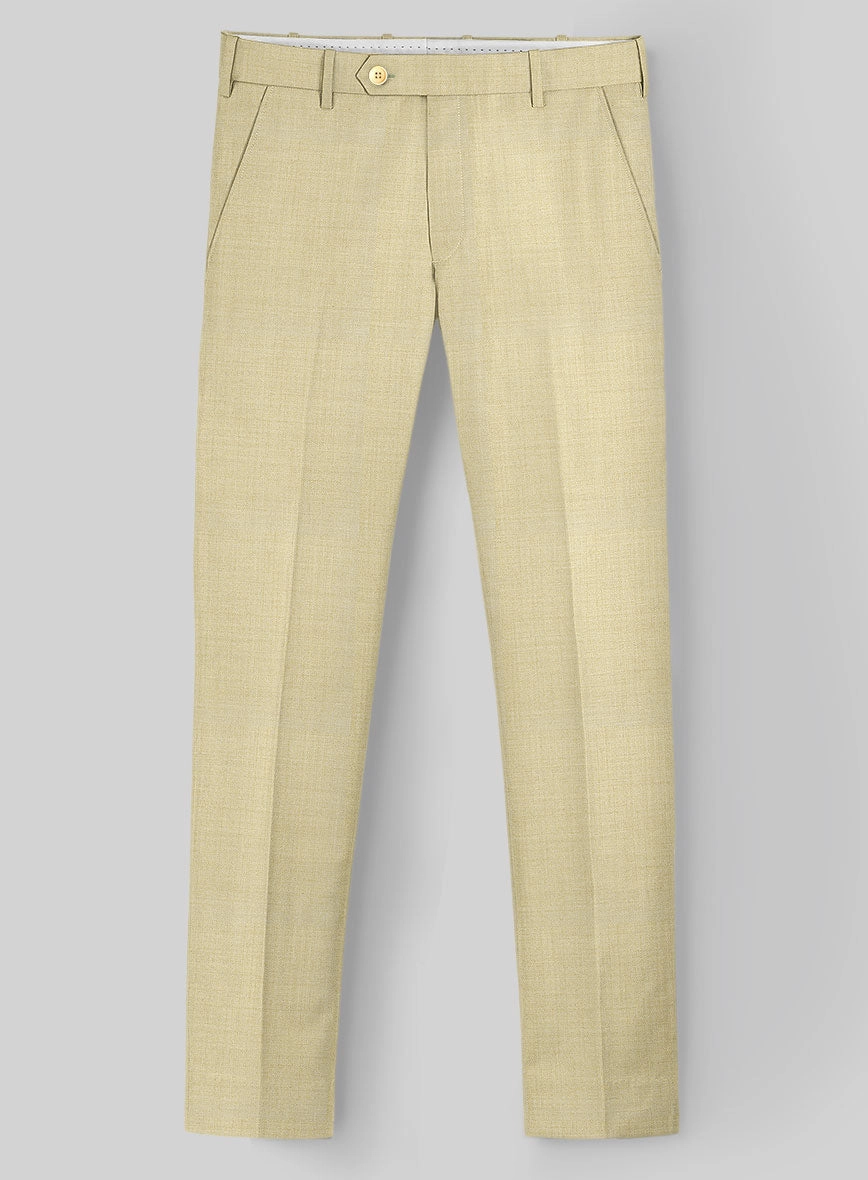 Napolean Spring Latte Beige Wool Suit