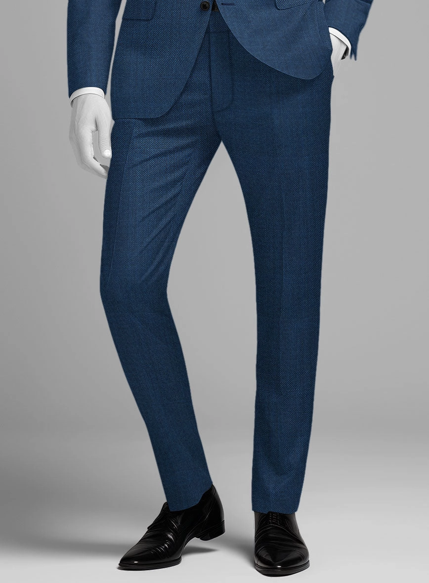 Napolean Spring Royal Blue Wool Suit