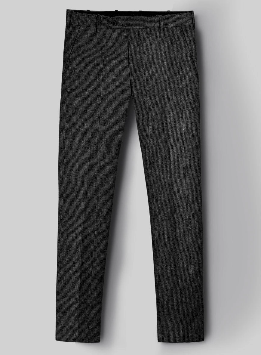 Napolean Stretch Charcoal Wool Suit