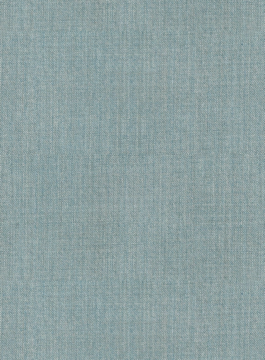 Napolean Stretch Gray Blue Wool Suit