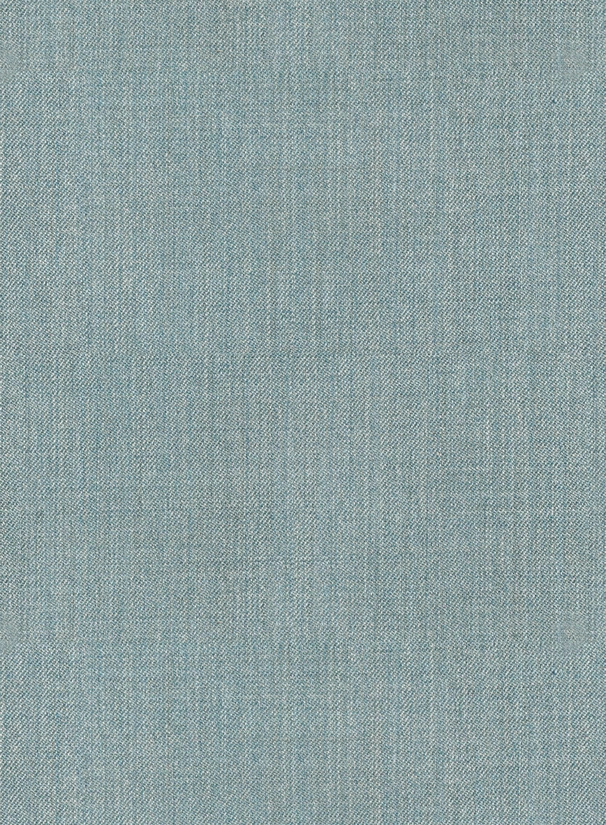 Napolean Stretch Gray Blue Wool Suit