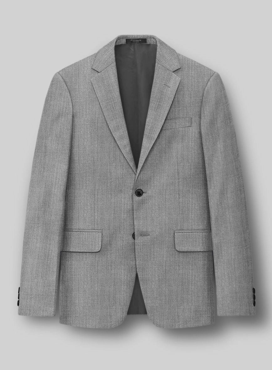 Napolean Stretch Gray Wool Suit