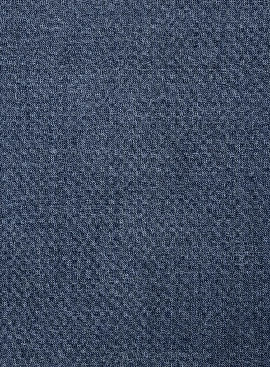 Napolean Stretch Imperial Blue Wool Suit