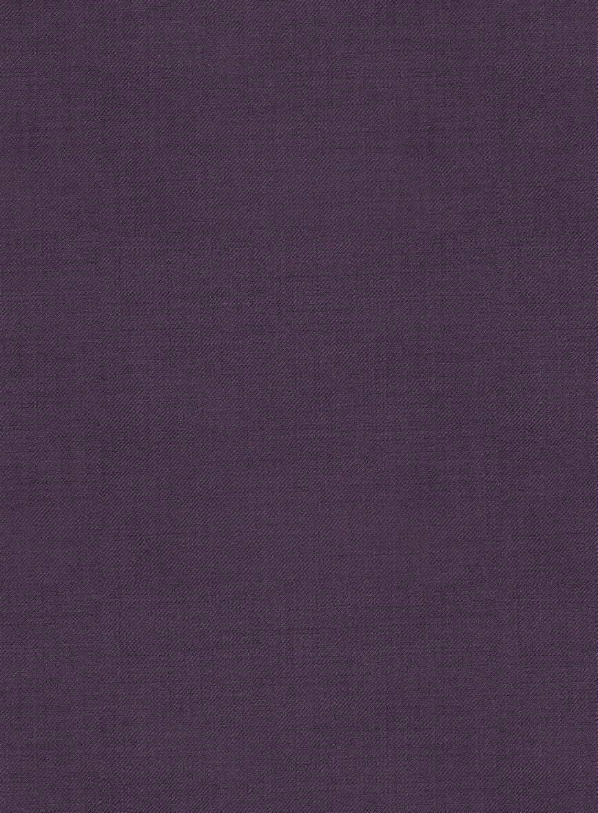 Napolean Stretch Purple Wool Suit