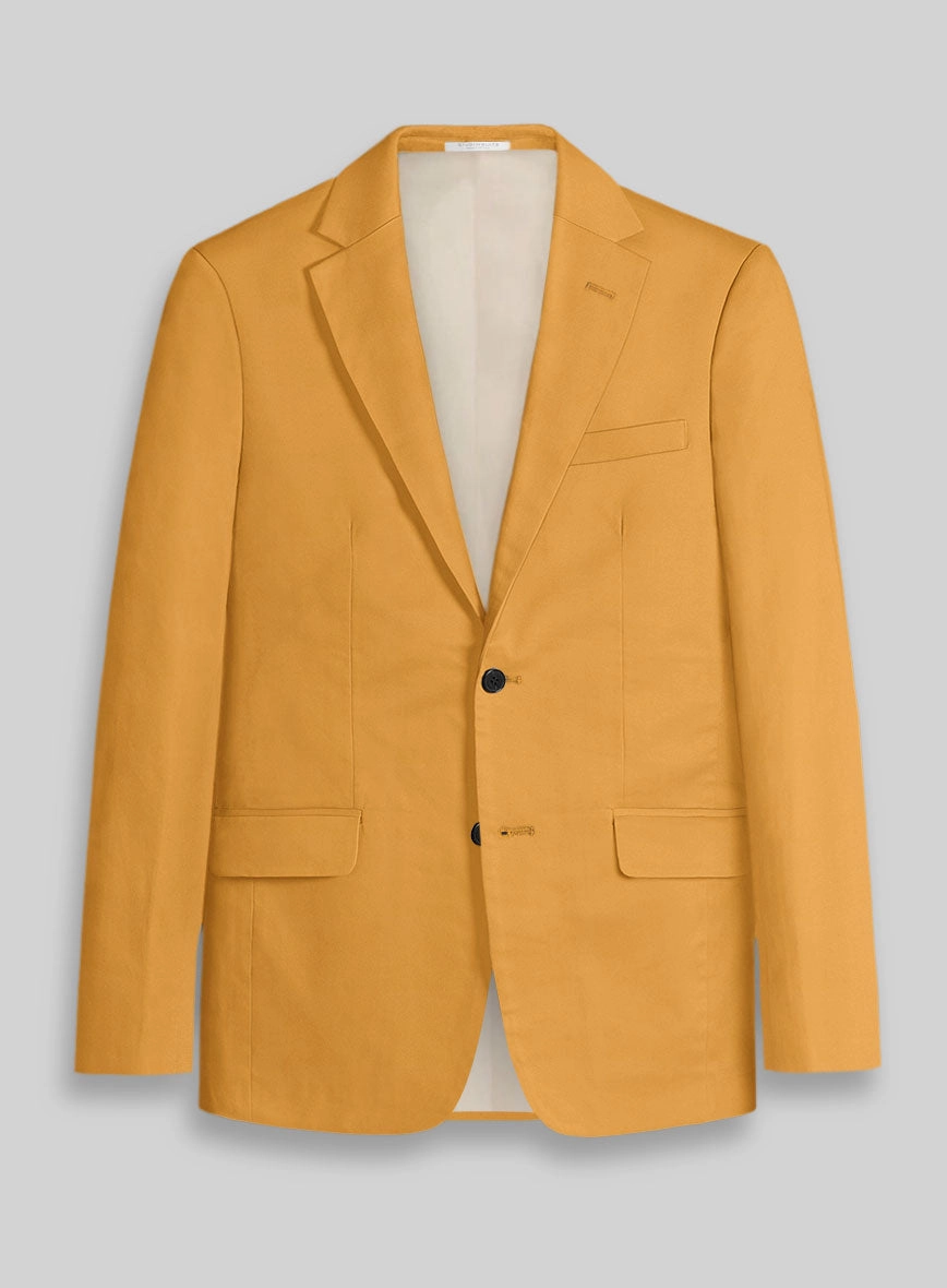 Ochre Napoli Stretch Light Weight Cotton Suit