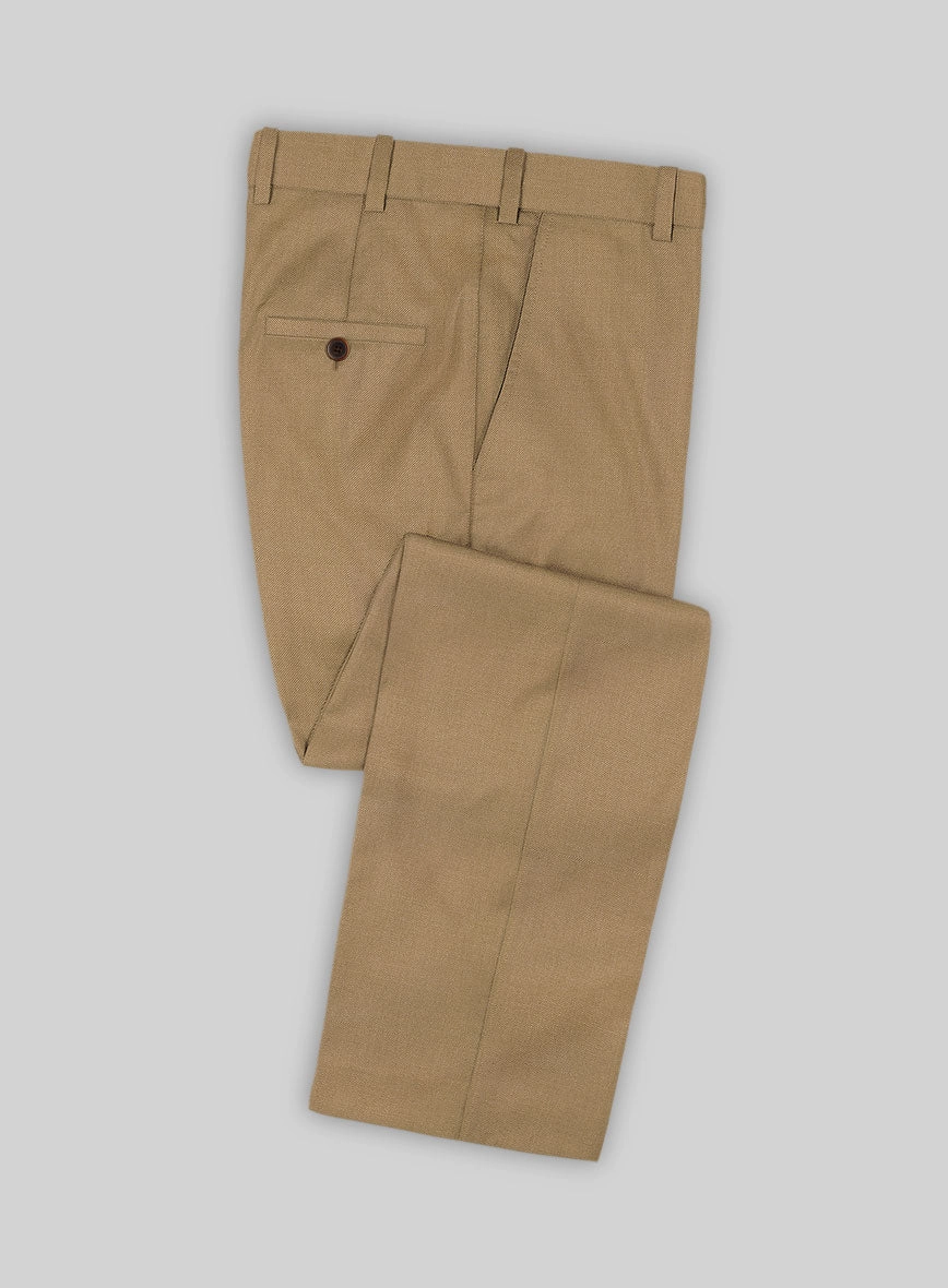 Reda British Khaki Wool Suit