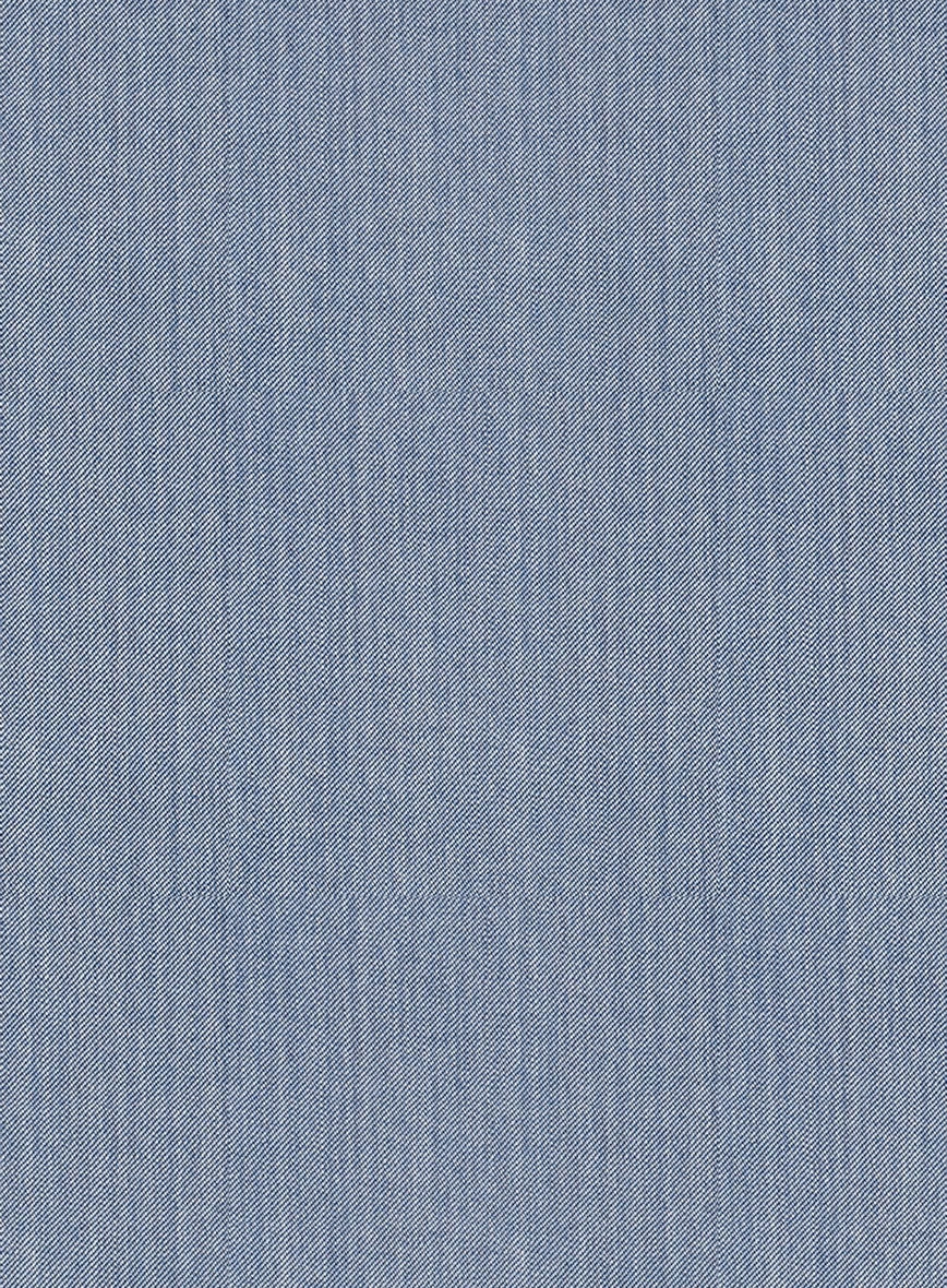 Reda Denim Light Blue Wool Suit