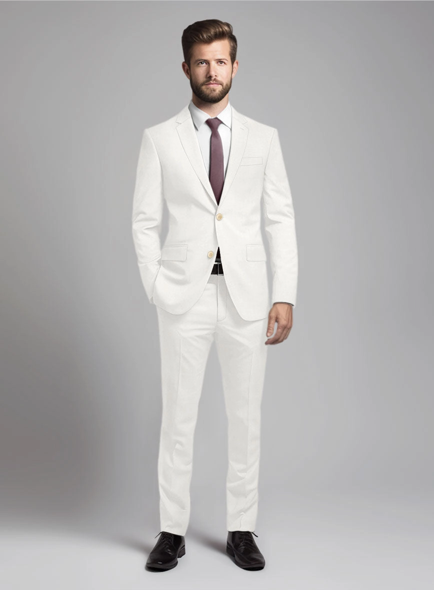 Reda Ivory Pure Wool Suit
