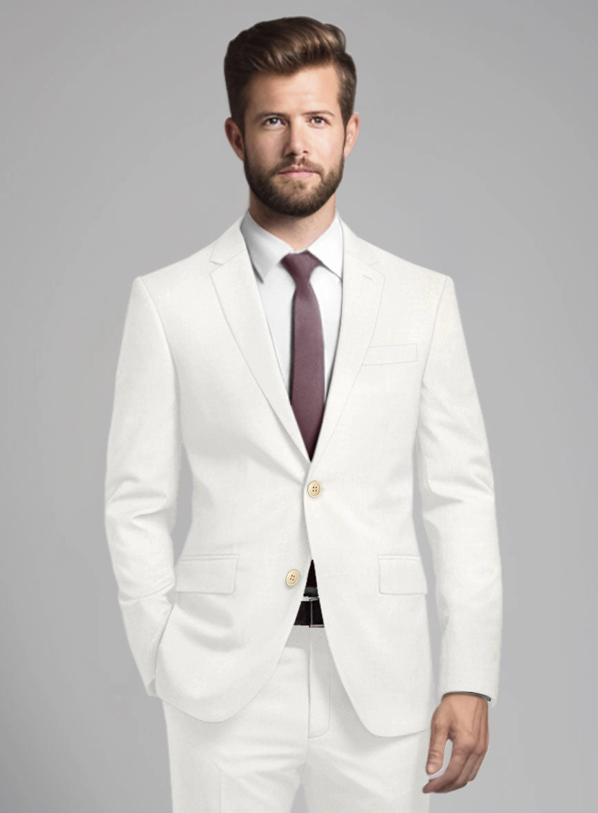 Reda Ivory Pure Wool Suit