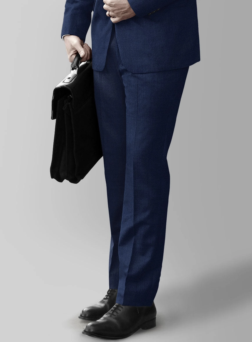 Reda Royal Blue Pure Wool Suit