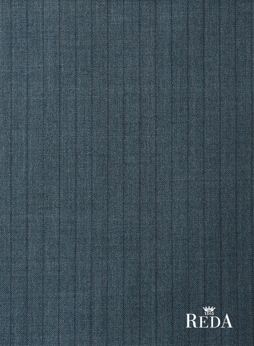 Reda Tibaro Blue Stripe Wool Suit