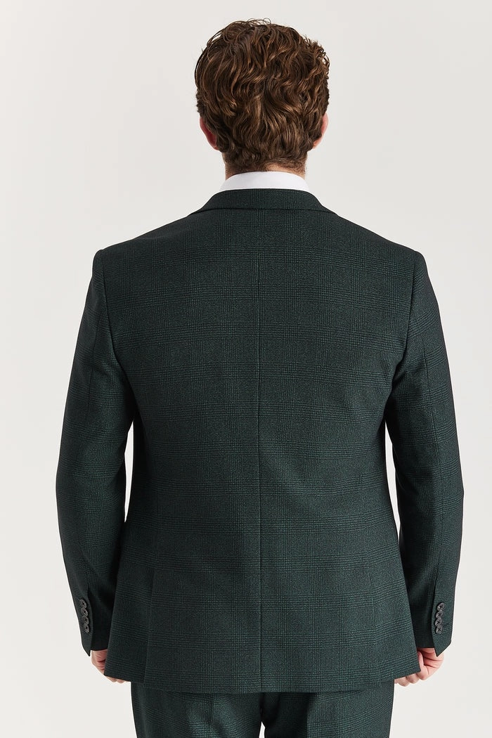 Regent 3 Piece Prince Of Wales Checked Suit