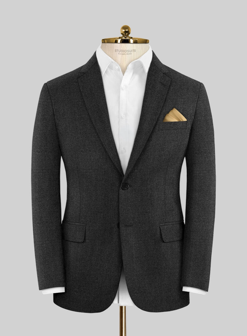 Scabal Sapphire Xelo Gray Wool Suit