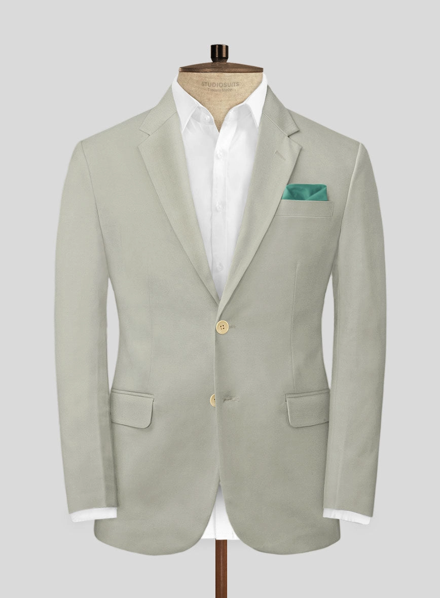 Slate Green Stretch Chino Suit