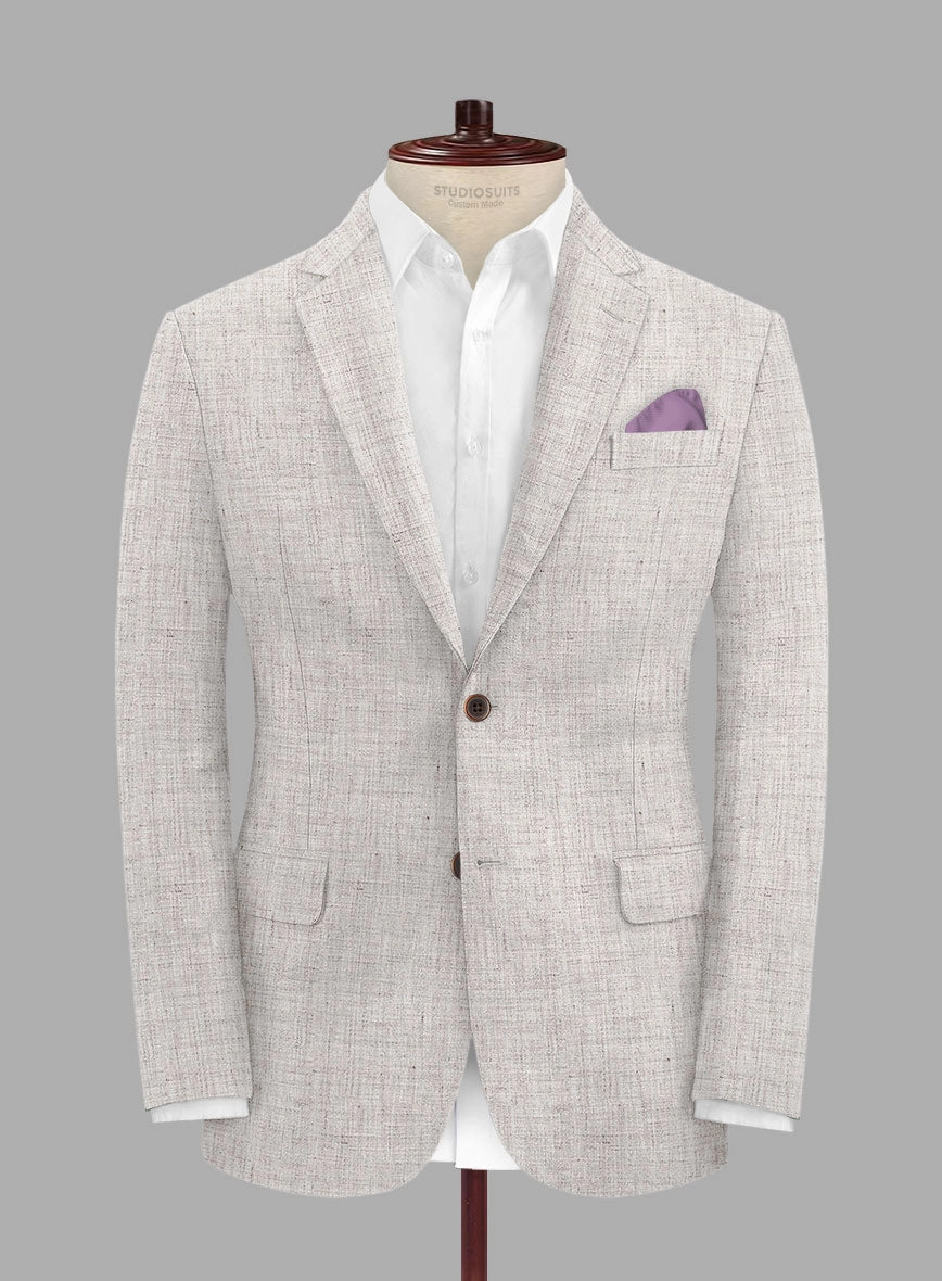 Solbiati Haze Beige Linen Suit