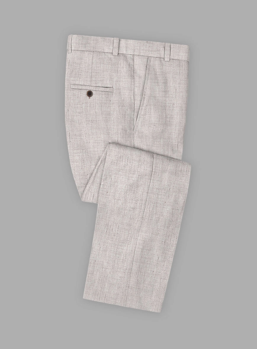 Solbiati Haze Beige Linen Suit