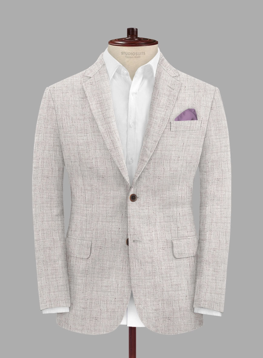 Solbiati Haze Beige Linen Suit