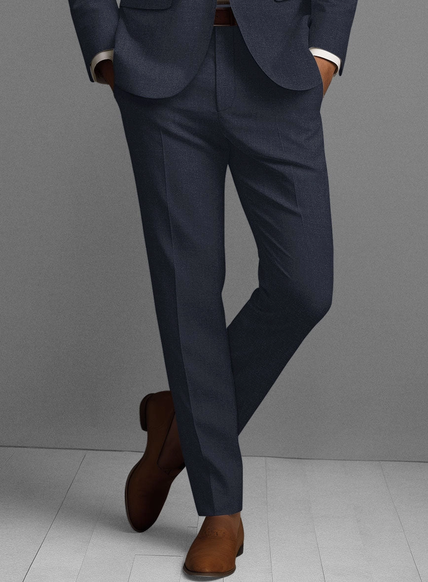 Solbiati Pericle Dark Blue Linen Suit