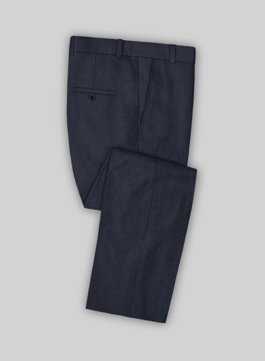 Solbiati Pericle Dark Blue Linen Suit