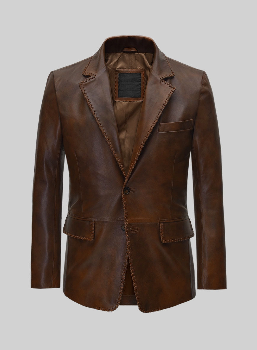 Spanish Brown Medieval Leather Suit