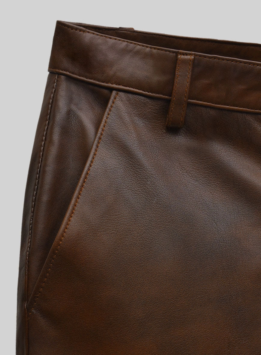 Spanish Brown Medieval Leather Suit
