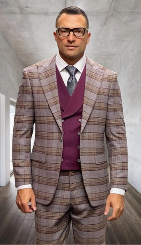 Statement  AMICCI-BU Mens Suit