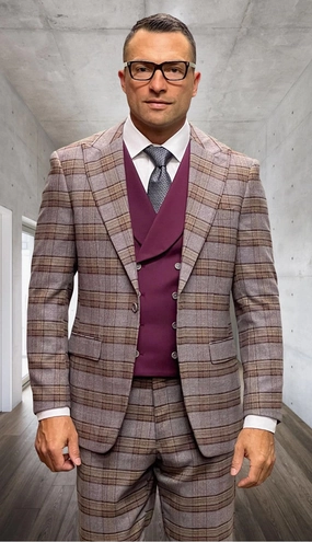 Statement  AMICCI-BU Mens Suit