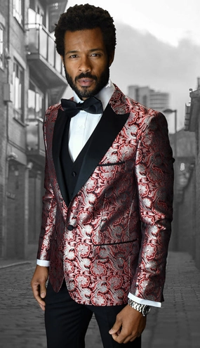 Statement  Bellagio-4-RD Mens Suit