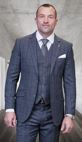 Statement  BERGAMO-CH Mens Suit