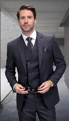 Statement  CARNELI-CH Mens Suit