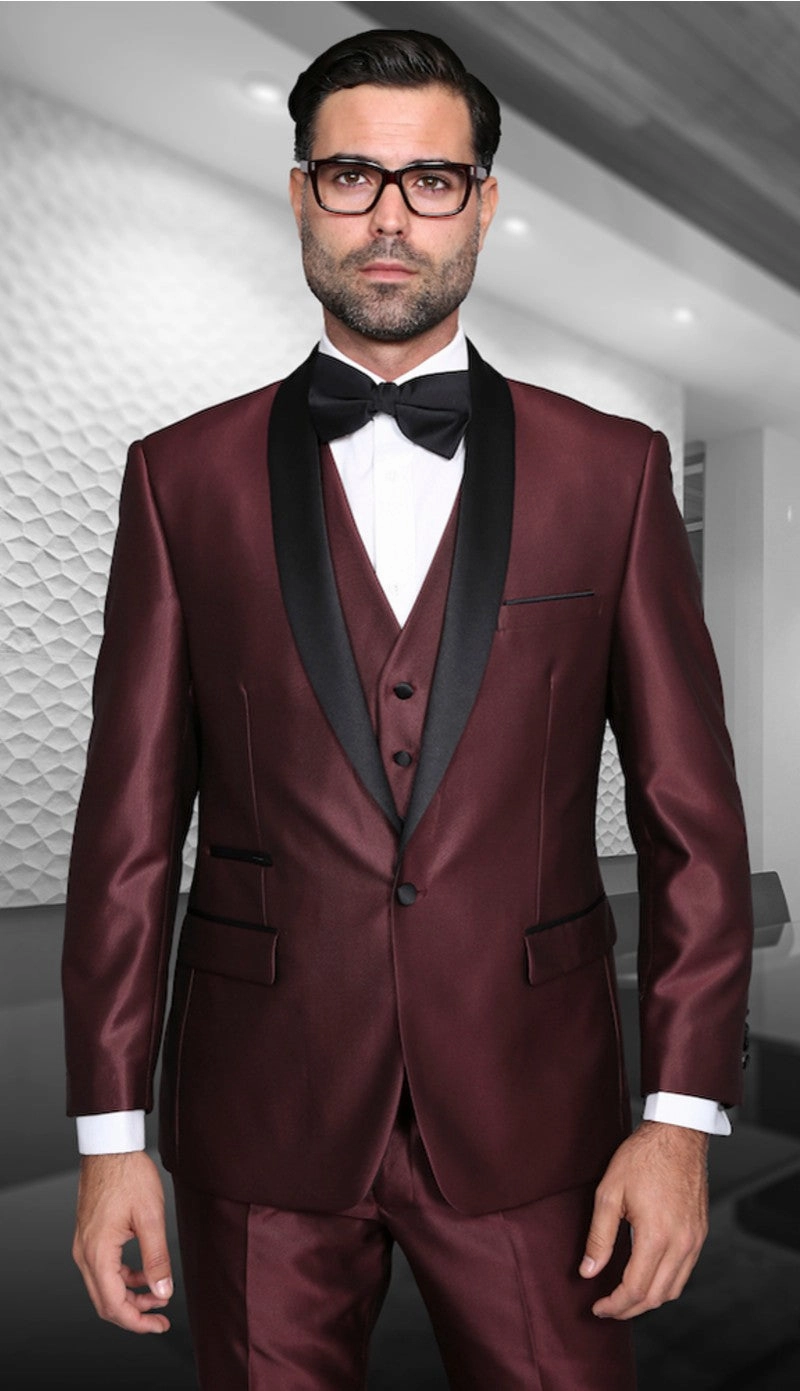 Statement  Enzo-7 BU Mens Suit