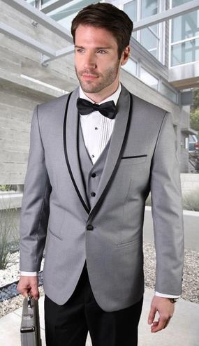 Statement  GENOVA-GY Mens Suit