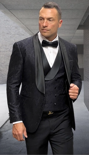 Statement  GRAMMY-BLK Mens Suit